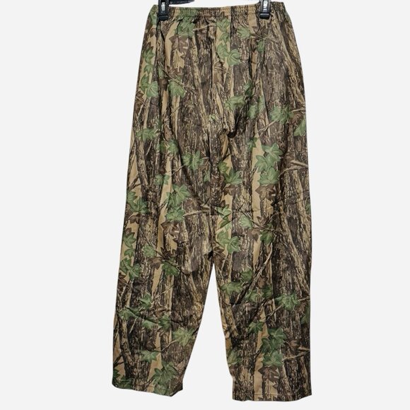 Pro Rainer Trebark Series Mens Outdoor Hunting Camouflage Nylon Rain Pants Large - Picture 4 of 11